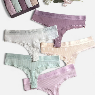 Calvin Klein Love Story Tanga Set Premium Seri