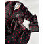 SW0104- Victoria’s Secret Red Heart Uzun Kollu Saten Pijama Takımı