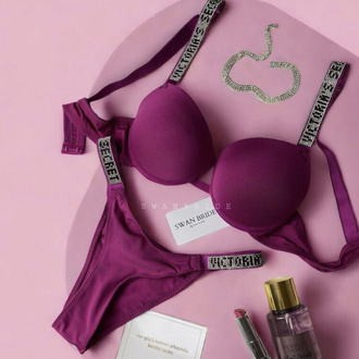 VS KAMPANYA Very Sexy Shine Destekli Sütyen Takım
