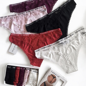 Victoria’s secret Angel 5’li Dantel Tanga Set
