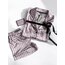 SW0044- Victoria’s Secret Lila Kısa Kol Şortlu Pijama Takımı