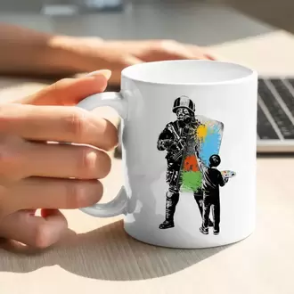 Filistin Tasarımlı Baskılı Kupa Bardak