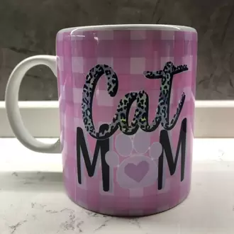 Cat Mom Kupa Bardak