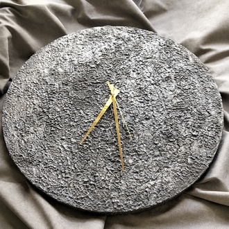 Beton Efekt Duvar Saati (50 cm. çap)