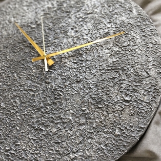 Beton Efekt Duvar Saati (50 cm. çap)