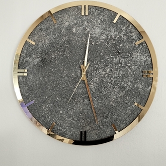 Beton Efekt Duvar Saati (50 cm. çap)