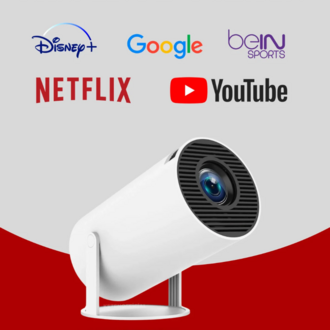 Taşınabilir Android Projeksiyon En Güncel Versiyon Wifi Destekli Akıllı Sinema Projektör HD