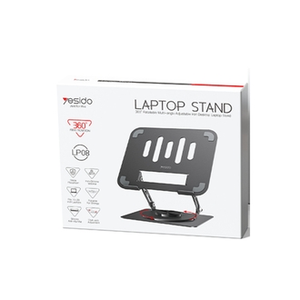 Yesido LP08 360 Derece Ayarlanabilir Masaüstü Laptop Standı