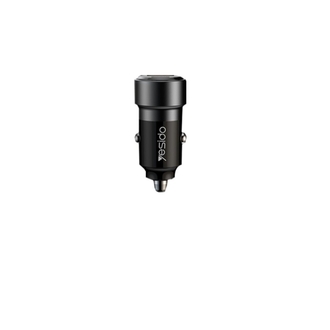 Yesido Y55 1 Adet 30W Usb / 1 Adet 30W Type-C ve 60W Type-C to Type-C Araç Şarj