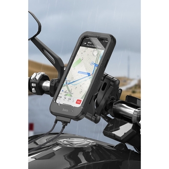 Hoco. CA101 Su Geçirmez Motosiklet Telefon Tutucu
