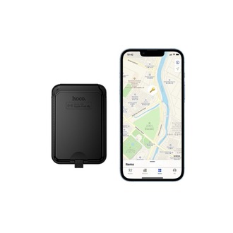 Hoco. E91I Tiger Smart Apple Find My Özellikli Kablosuz Şarj Destekli Magsafe Kartlık