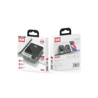 Earldom PD24 10.000 mAh 20W Kablosuz Şarjlı PD Hızlı Şarj Mini Powerbank