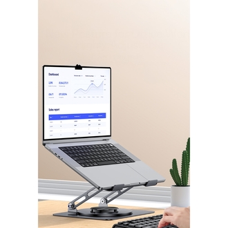 Yesido LP08 360 Derece Ayarlanabilir Masaüstü Laptop Standı