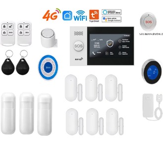 Obiem PGST OBİEM Akıllı Ev Güvenlik Alarm Sistemleri Kolay Kurulum 4g simli tuya