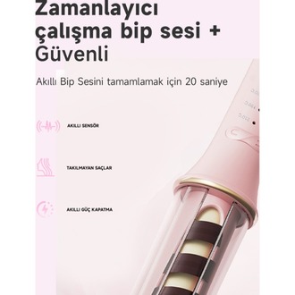 Pluzz Saç Maşası Şarj Edilebilir Taşınabilir Iyonlu