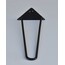 45 cm siyah 3 adet firkete metal ayaklar 