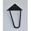 35 cm siyah 3 adet firkete metal ayaklar