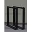 Kare metal ayak yukseklik 72cm genişlik 66cm masa ayağı 
