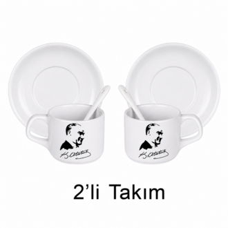 Atatürk Baskılı Fincan