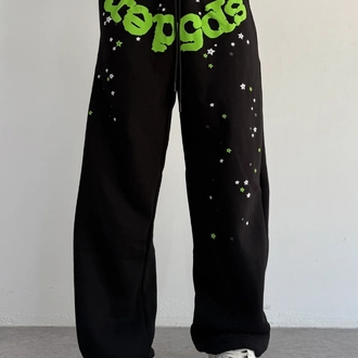 SP5DER STOPER PAÇA BAGGY JEAN-SİYAH