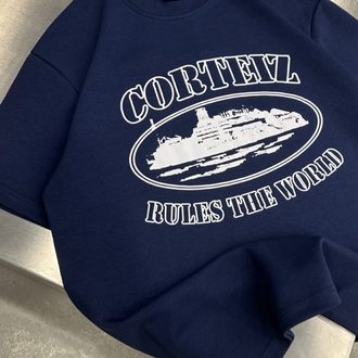 CRTZ OVERSIZE TSHIRT-LACİVERT 