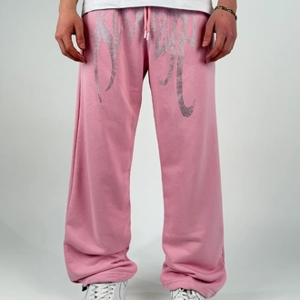 REVENGE TAŞLI BAGGY EŞOFMAN - PEMBE 