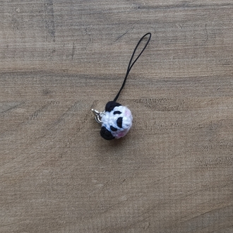 Panda Telefon Charmı Anahtarlık