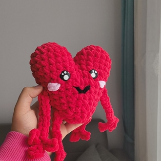 Sarılan Kalp Peluş Oyuncak 