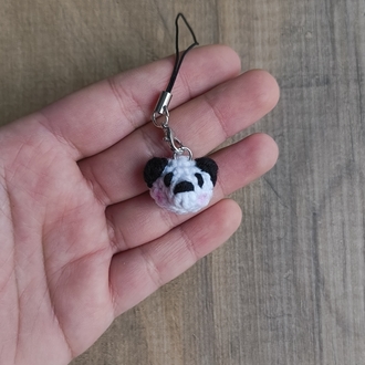 Panda Telefon Charmı Anahtarlık