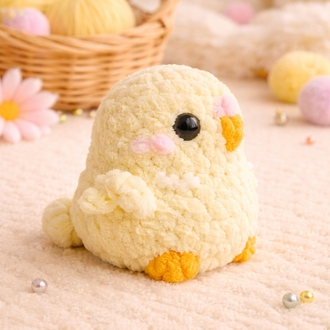 Peluş Muhabbet Kuşu Oyuncak Sarı