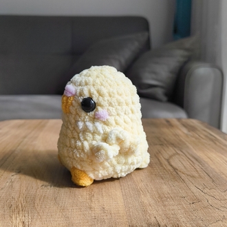 Peluş Muhabbet Kuşu Oyuncak Sarı