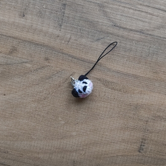 Panda Telefon Charmı Anahtarlık