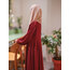 PİLELİ FERACE (CHERRY RED)