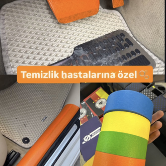 TRİM KORUMA BANDI 50mmx100M ( KAPI EŞİĞİ & PEDAL KİRLENMEYE KARŞI KORUR)