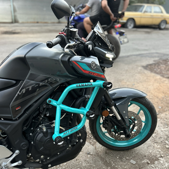 YAMAHA MT-25 6lı koruma demirimiz