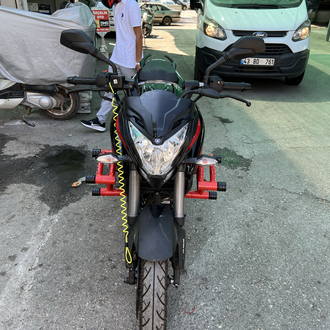 BAJAJ PULSAR NS200 6lı koruma demirimiz