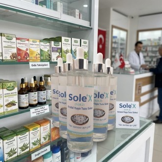 SOLE'X Kristal Kaya Tuzu Solesi