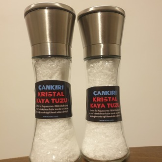 CAM TUZ DEĞİRMENİ / Seramik Bıcaklı (Büyük Boy)