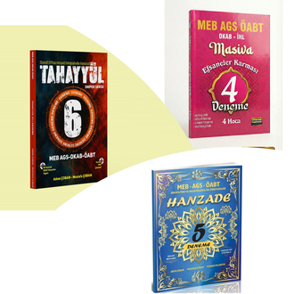 Tahayyül Öabt altılı + beşli deneme + Masiva dörtlü deneme 