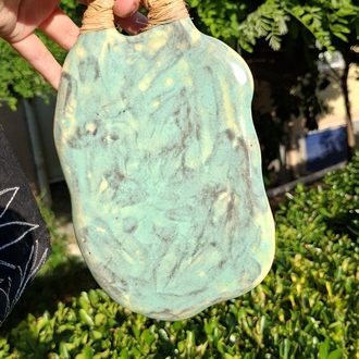 stoneware peynir tabağı