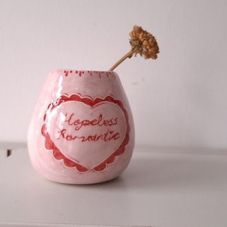 hopeless romantic vazo