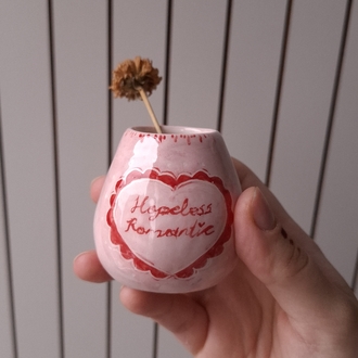 hopeless romantic vazo