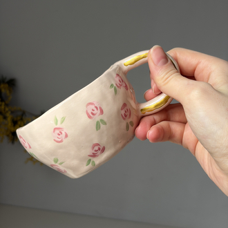 Kedi ve kuğu mug