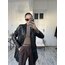 Vera Pelle Made in Italy Ekstra Yumuşak Kuzu Derisi Midi Trenchcoat