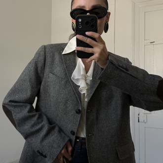 Gant USA %100 Saf Yün Orjinal Kaşe Premium Seri Blazer