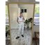 Alman Üretim Floral İnce Denim Harlem Pantolon