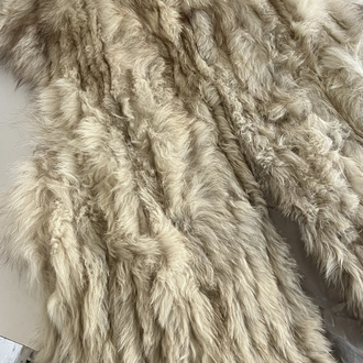 White Fox %100 Gerçek Kürk Ultra Yumuşak Ve Hafif Dokulu Yelek