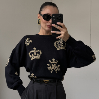 Escada %76 Merinos %15 İpek Koleksiyonluk Kazak