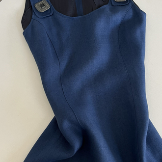 Mode aus Salzburg %100 Keten Broş Detaylı Exclusive Seri Sıfır Elbise