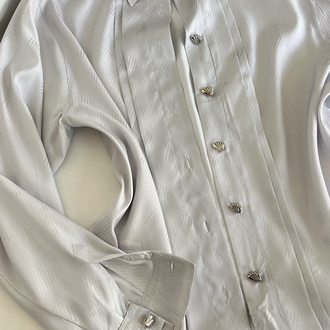 Paco Calvari Viscose Blend İstiridye Düğmeli Gömlek